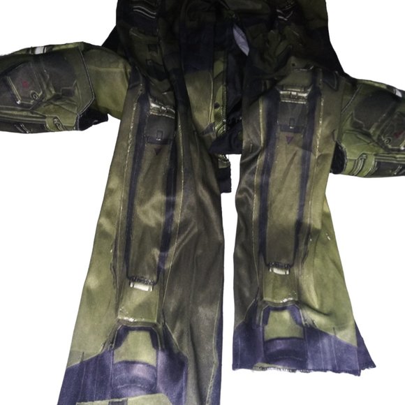 Halo Master Chief Muscle Suit Halloween Costume Boys - Picture 4 of 12